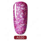 Gel Glitter Shiny Rainbow A520 - Ongles Elaine Lemay