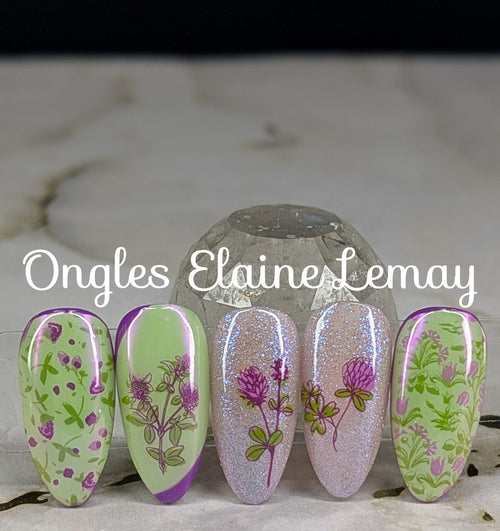 Green Dew - Ongles Elaine Lemay