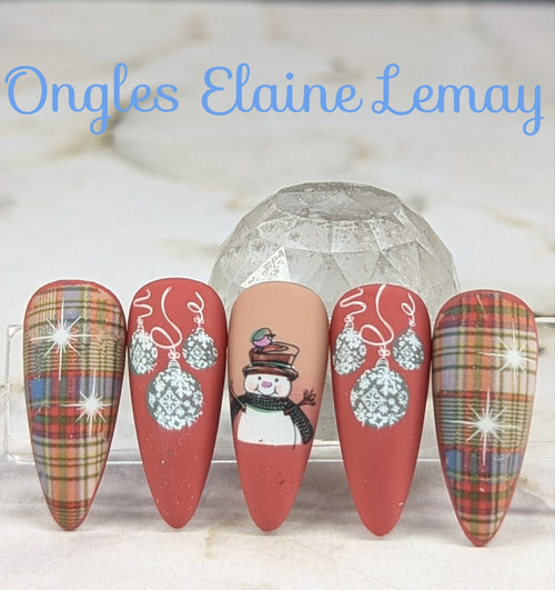 Harvest Flame - Ongles Elaine Lemay