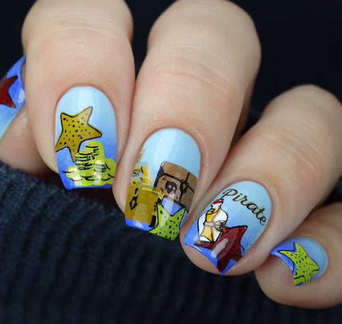 CJS-LC-15 Ahoy Matey - Ongles Elaine Lemay