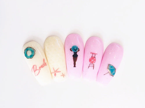 CJS-165 Summer never Ends - Ongles Elaine Lemay