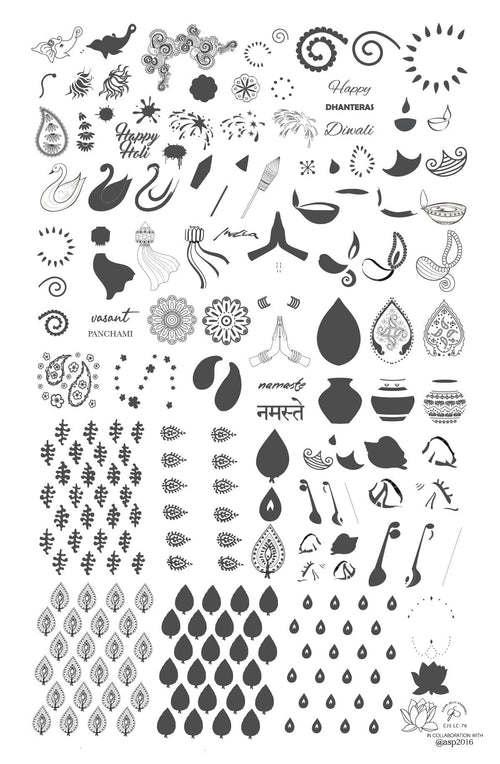 CJS-LC-76 Namaste India - Ongles Elaine Lemay