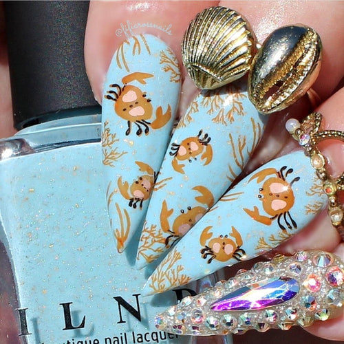 CJS-166 Mermazing - Ongles Elaine Lemay