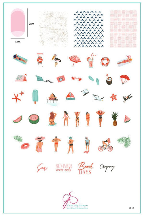 CJS-165 Summer never Ends - Ongles Elaine Lemay