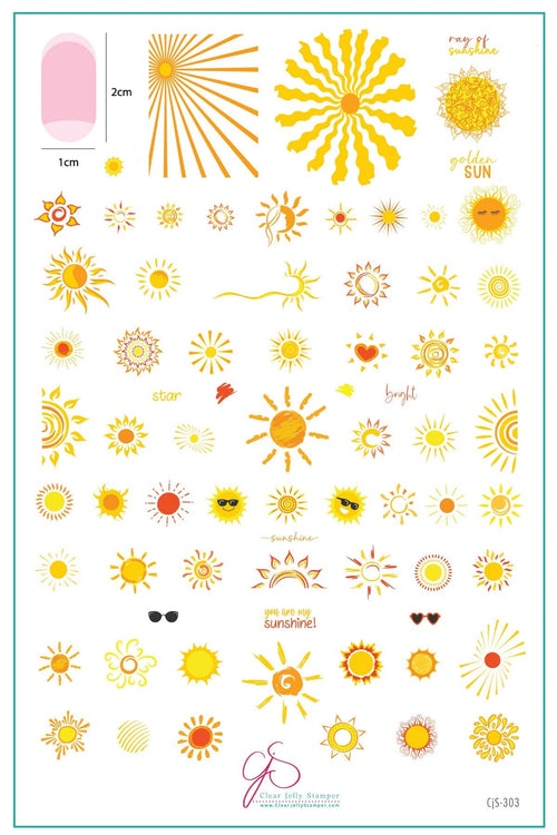 CJS-303 You Are My Sunshine - Ongles Elaine Lemay