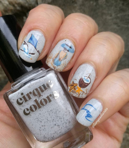 CJS-165 Summer never Ends - Ongles Elaine Lemay