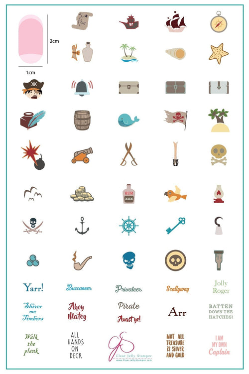 CJS-LC-15 Ahoy Matey - Ongles Elaine Lemay