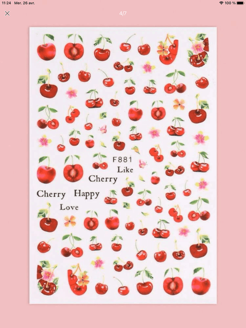 Collant F881 - Ongles Elaine Lemay