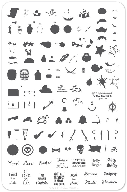 CJS-LC-15 Ahoy Matey - Ongles Elaine Lemay