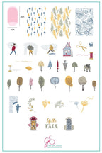 CJS-137 Whimsical Fall - Ongles Elaine Lemay