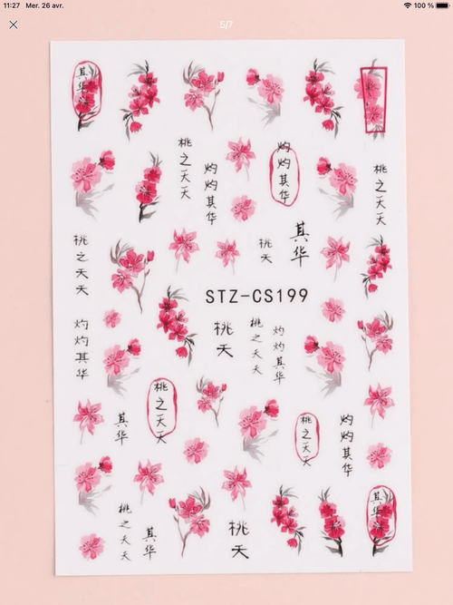 Collant asiatique CS 199 - Ongles Elaine Lemay