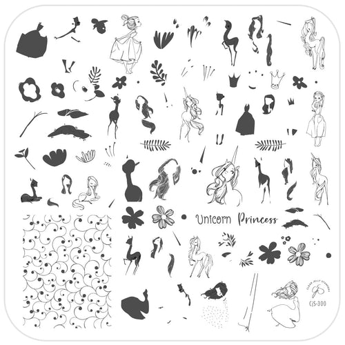 CJS-300 Unicorn Princess - Ongles Elaine Lemay