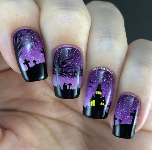 CJS-H-37 Creepy Hollow - Ongles Elaine Lemay