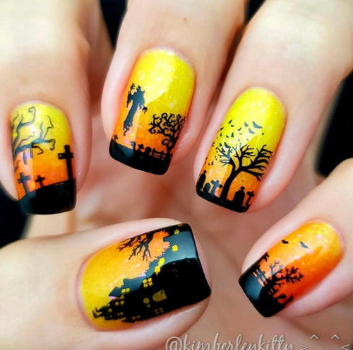 CJS-H-37 Creepy Hollow - Ongles Elaine Lemay