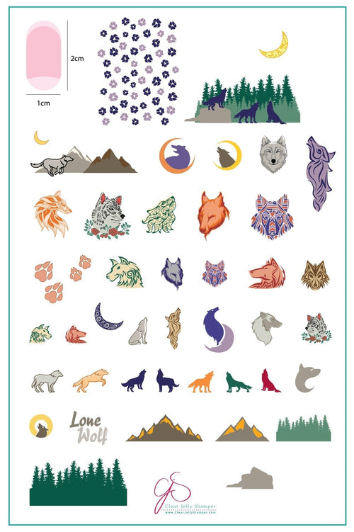 CJS-LC-50 Lone Wolf - Ongles Elaine Lemay