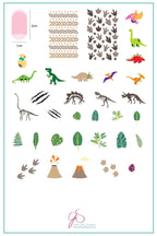 CJS-LC-35 Dino Friends - Ongles Elaine Lemay