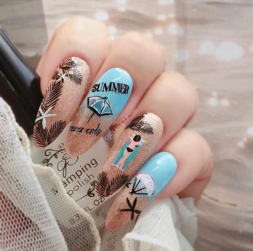 CJS-165 Summer never Ends - Ongles Elaine Lemay