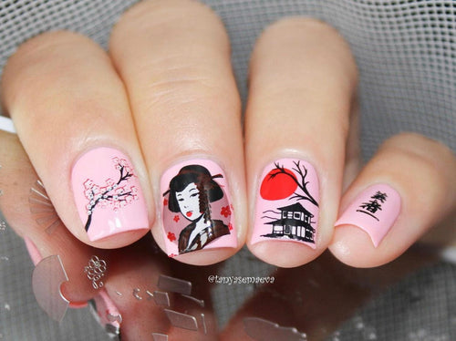CJS-LC-68 Geisha - Ongles Elaine Lemay