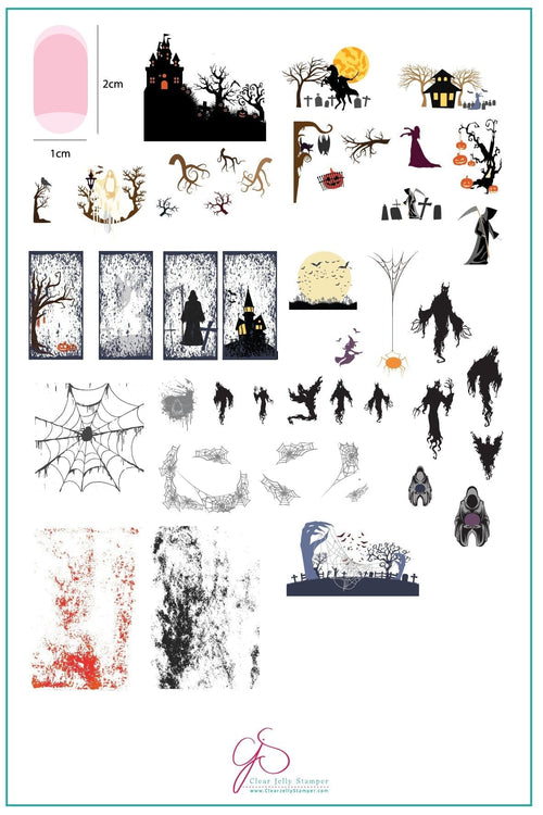 CJS-H-37 Creepy Hollow - Ongles Elaine Lemay