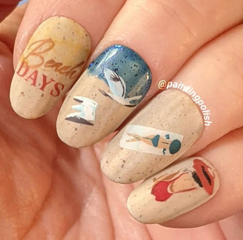 CJS-165 Summer never Ends - Ongles Elaine Lemay