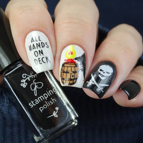 CJS-LC-15 Ahoy Matey - Ongles Elaine Lemay