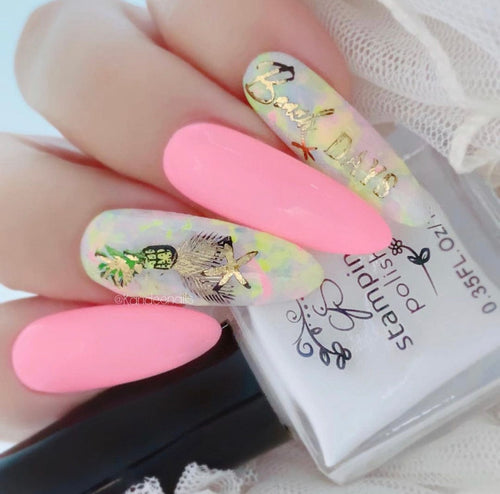 CJS-165 Summer never Ends - Ongles Elaine Lemay