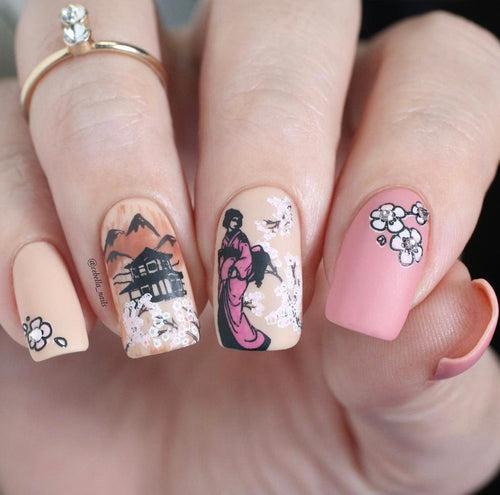 CJS-LC-68 Geisha - Ongles Elaine Lemay