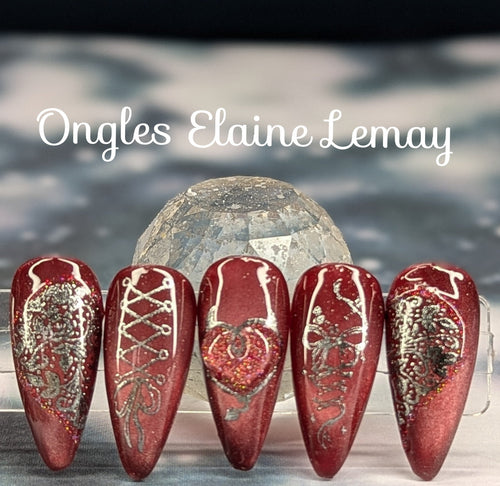 Kit 6 couleurs Chrome - Ongles Elaine Lemay