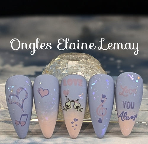 Moon Fog - Ongles Elaine Lemay