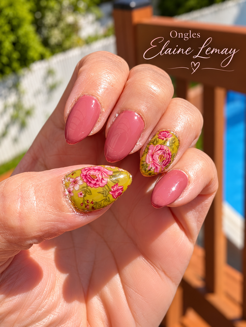Manucure automnale avec Muted Clay Madam Glam
