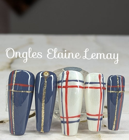 November Night - Ongles Elaine Lemay
