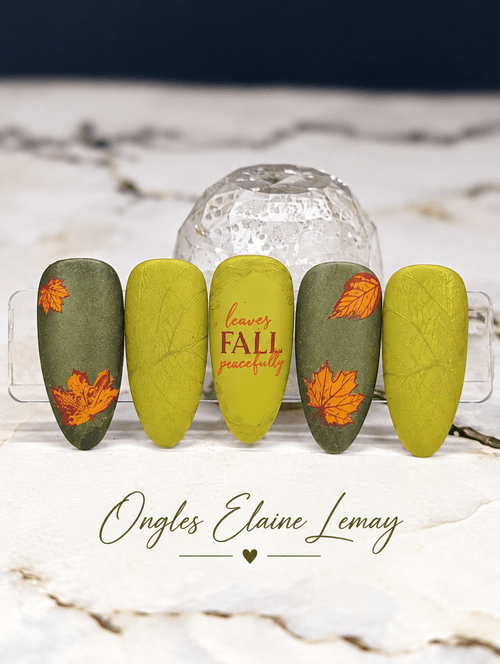 Olive Essence vernis gel Madam Glam - Ongles Elaine Lemay