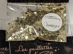Paillettes Collection La Base Champagne - Ongles Elaine Lemay