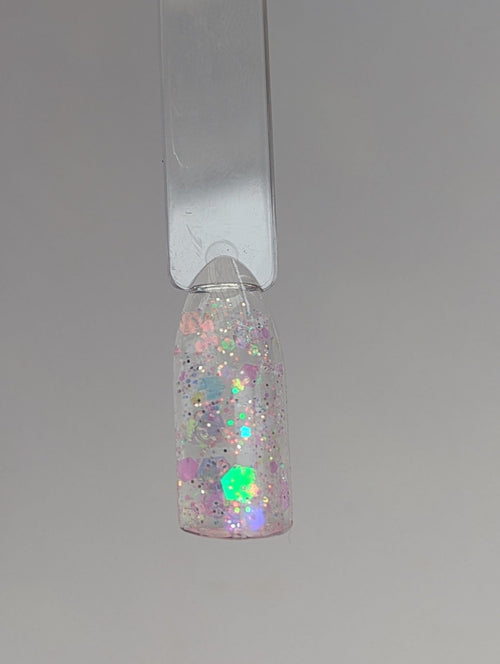Paillettes Collection La Pastel Barbe à Papa - Ongles Elaine Lemay