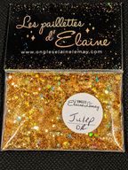 Paillettes Collection L'Éclatante Julep Or - Ongles Elaine Lemay