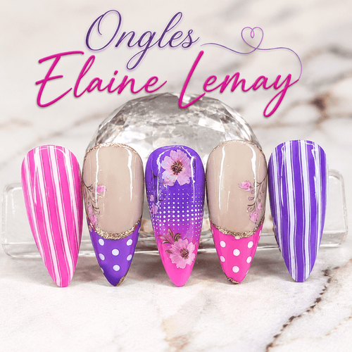 Pink Harmony - Ongles Elaine Lemay
