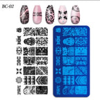 Plaque Stamping BC-02 - Ongles Elaine Lemay