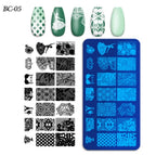 Plaque Stamping BC-05 - Ongles Elaine Lemay
