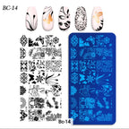 Plaque Stamping BC-14 - Ongles Elaine Lemay