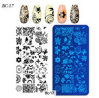 Plaque Stamping BC-17 - Ongles Elaine Lemay