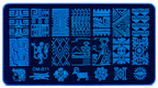 Plaque Stamping OM-B11 - Ongles Elaine Lemay