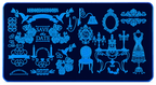 Plaque Stamping OM-B13 - Ongles Elaine Lemay