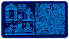 Plaque Stamping OM-B14 - Ongles Elaine Lemay