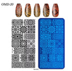 Plaque Stamping OM-D20 - Ongles Elaine Lemay