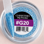 Polydip Glitter 20 - Ongles Elaine Lemay