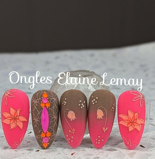 PT-08 vernis à stamping - Ongles Elaine Lemay