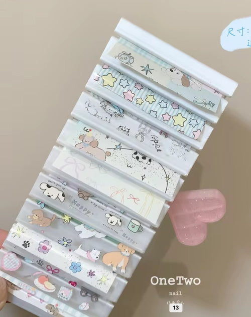 Rangement compact pour papier foil - Ongles Elaine Lemay