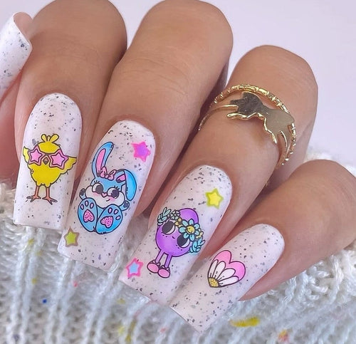 CJS-H-107 Easter Groovinâ - Ongles Elaine Lemay