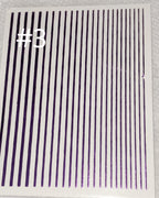 Collant Ligne #3 mauve