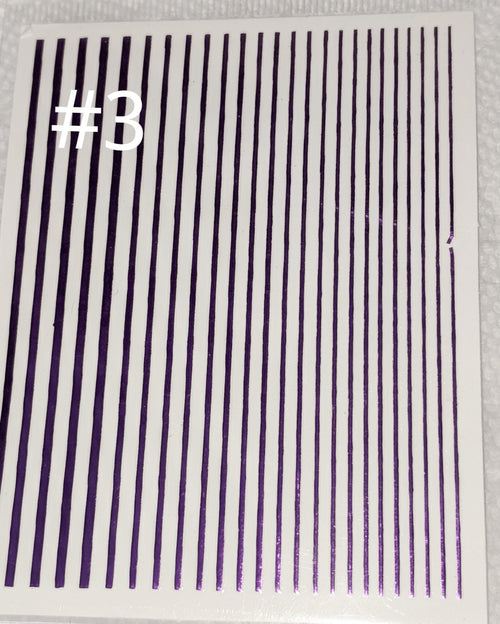 Collant Ligne #3 mauve